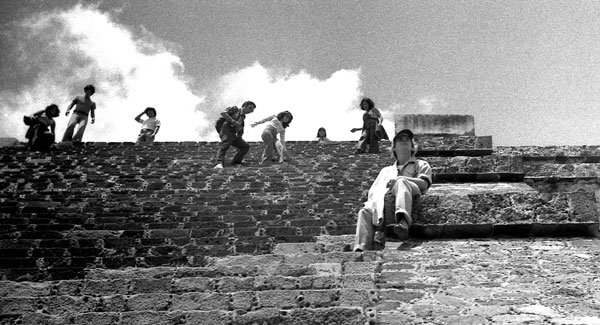 Pyramid of the Moon, Teotihuacan, 1976