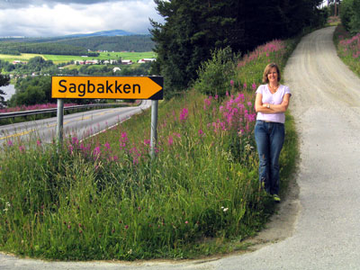 May on the way to Sagbakken